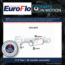 Exhaust Back / Rear Box fits