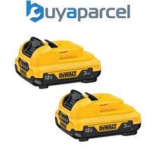 Dewalt DCB124 XR Slide Battery Pack 12V 3.0Ah Li-ion DCB124-XJ - Fits 10.8v X 2