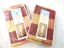 Pair Majesty Dupioni Silk