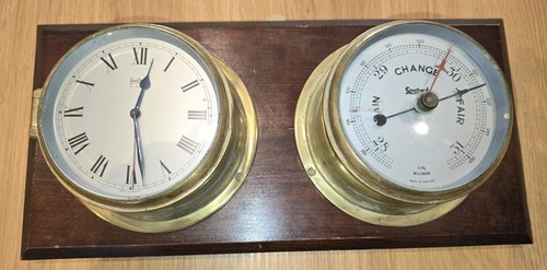 Antique sestrel marine clock - marine, &