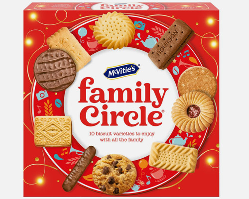 Mcvities family circle biscuit - circle,