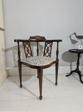 Edwardian Inlaid Mahogany