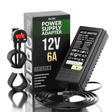 1/2/5/6/8/10A 12V AC DC Adapter Charger Power Supply UK Plug for LED light CCTV