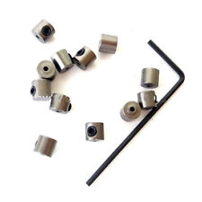 12 PACK CHROME PIN LOCKS PIN SAVER NEVER LOSE A BADGE AGAIN