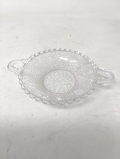 Vintage Cut Glass Twin-handled