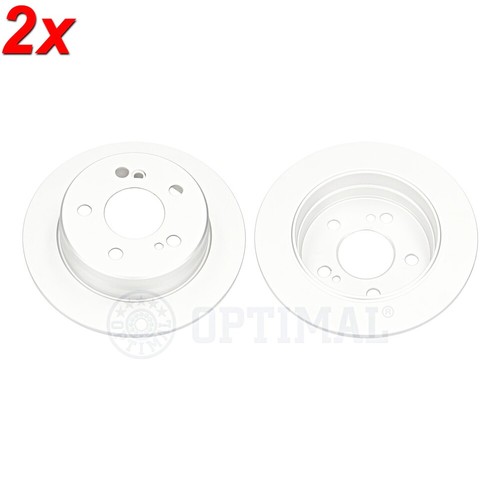 Rear brake disc - brake, 2x