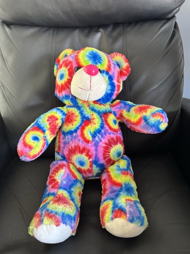 Teddy mountain rainbow tie dye - mountain,