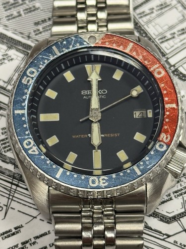 Seiko 7002 700a pepsi - seiko, “pepsi”
