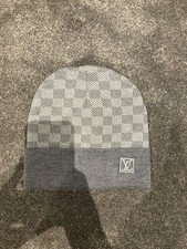 LV Beanie Men's Grey
