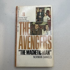 The Avengers Book The Magnetic Man  #8 VTG 1968  Norman Daniels John Steed
