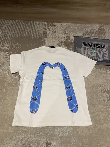 Evisu mens white tshirt - evisu,