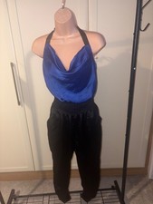 lipsy jumpsuit, cropped