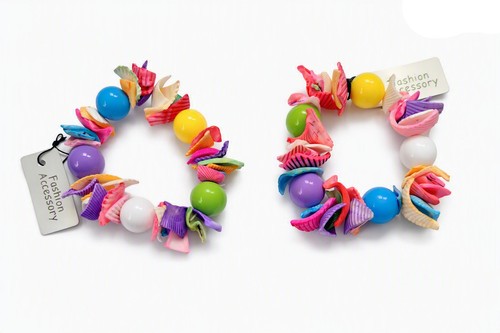 Colourful shell chip - 2x,
