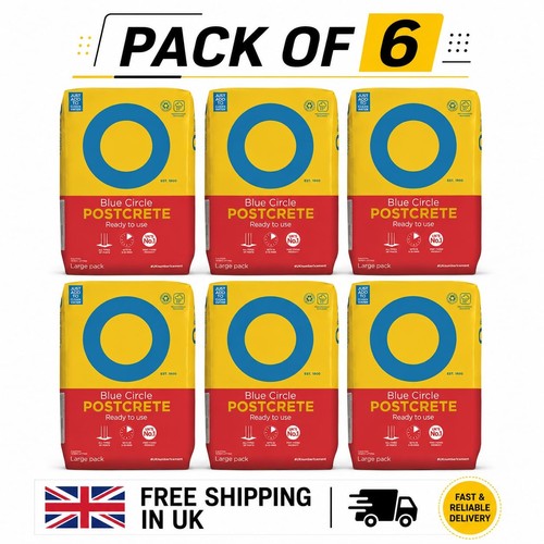 Blue circle postcrete 20kg 6 - blue,