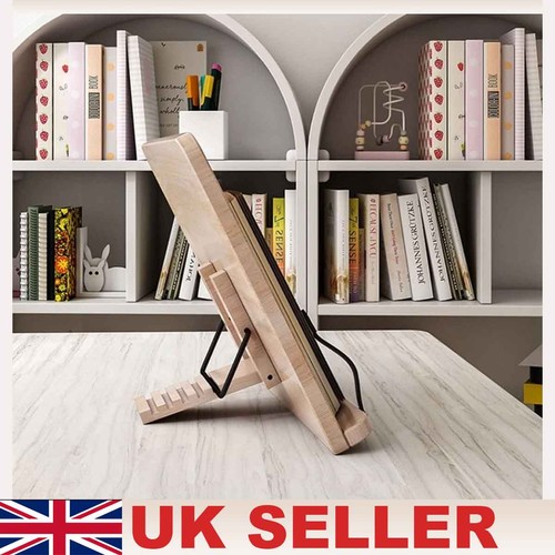 Wooden book stand foldable - wooden,