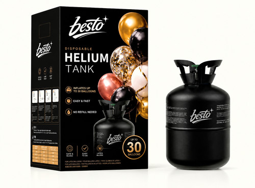 Disposable helium tank for - tank,
