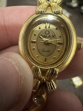 vintage Omax ladies' gold-tone
