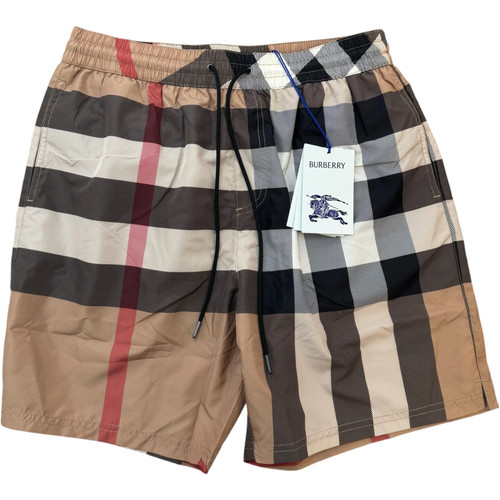 Burberry men check print - men's,