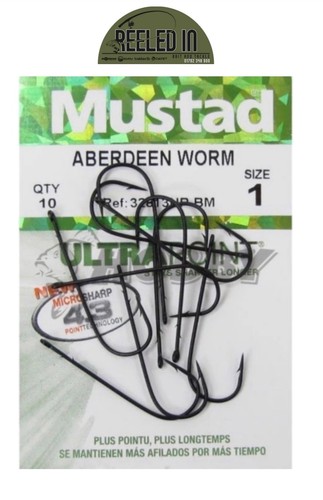 Mustad sea fishing hooks - hooks,