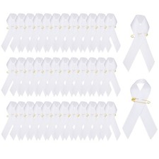 Satin Awareness Ribbons, Satin