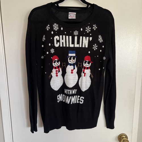 Well worn holiday sweater - well,