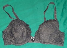 Tesco Grey Lace Bra. Size 36A.