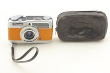 [Exc+5, Ocher] Canon Demi Half Frame 35mm Film Camera Meter-OK From JAPAN
