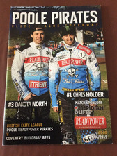 2015 POOLE PIRATES v COVENTRY BEES 17th JUNE     ( GOOD CONDITION )