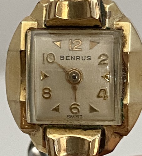 Vintage benrus womens 10k - benrus,