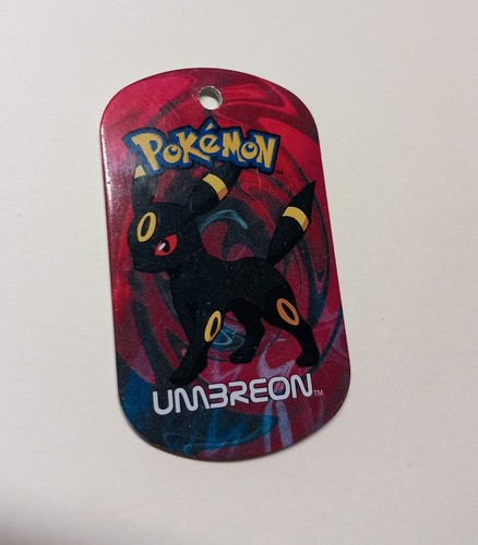 Umbreon metal dog tag pokemon - metal,