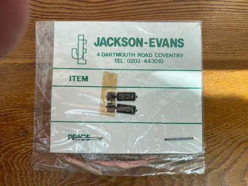 Jackson evans gauge etched - jackson, oo