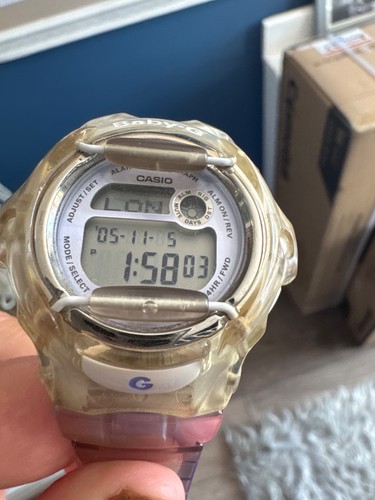See through shock wqtch - g,