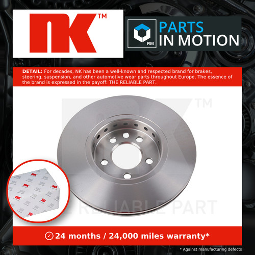 Brake discs pair vented - brake,