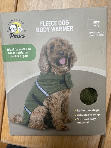Fleece dog body - , warmer
