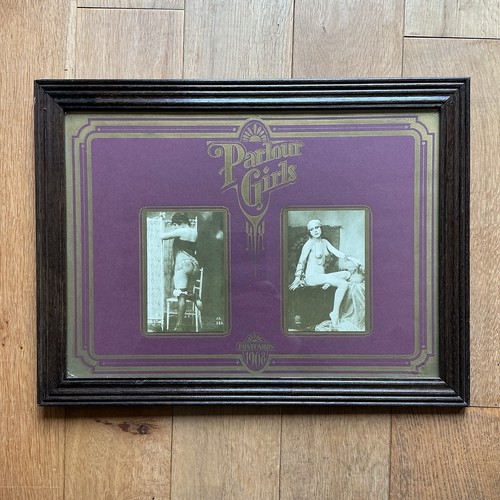 Vintage framed glazed real - framed, &
