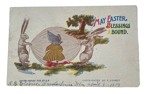 Vintage 1900s easter holiday - 1900s,