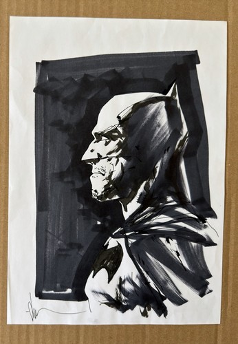 Jock batman original art - batman,