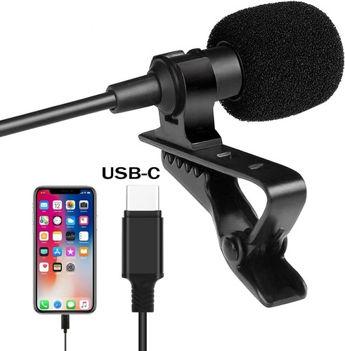Lavalier lapel stereo clip - stereo,