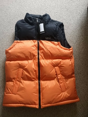Boohooman dash orange block - orange,