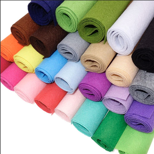 Craft felt fabric 5mm thick - felt, 1.5mm