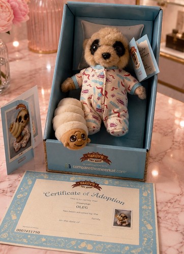 Baby oleg meerkat plush - baby,