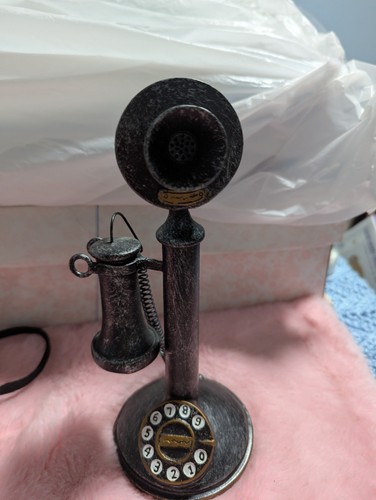 Antique candlestick telephone - antique,
