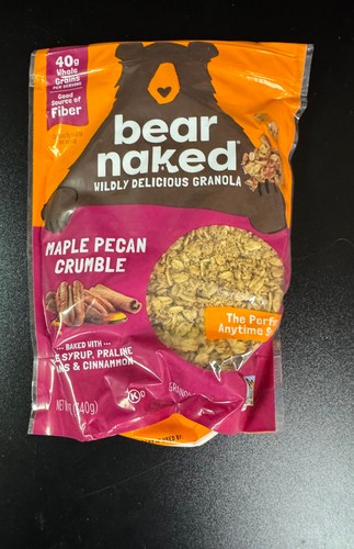 Bear naked maple pecan crumble - naked,