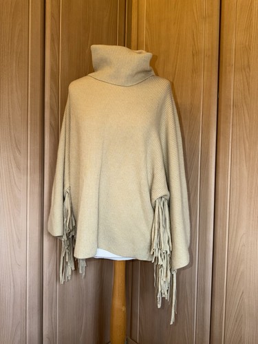 Repeat cashmere wool poncho - repeat,
