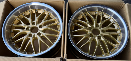 Gold 190 alloy wheels - gold,
