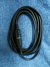 8 Foot 5-Pin DIN Plug to Female Socket Extension Cable