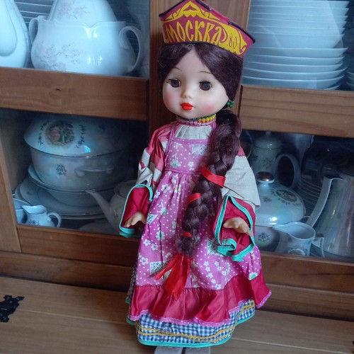 Vintage large doll - large, 48cm