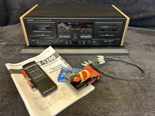 Teac 1200 cassette - w-1200, deck