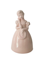 Vintage Soft Pink Statue Of