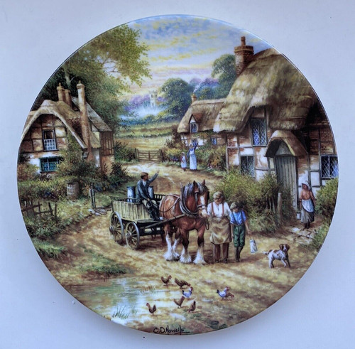 Wedgwood plate early - early, morning